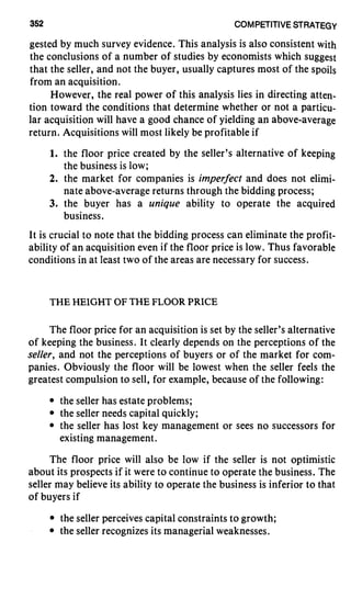 Competitive Strategy   Michael Porter