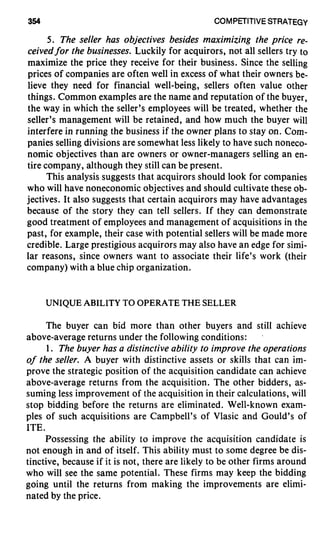 Competitive Strategy   Michael Porter