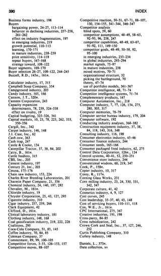 Competitive Strategy   Michael Porter