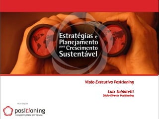 Visão Executiva Positioning Luiz Soldatelli Sócio-Diretor Positioning 