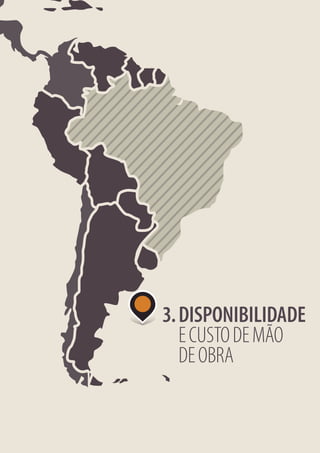 3. DISPONIBILIDADE
   E CUSTO DE MÃO
   DE OBRA
 