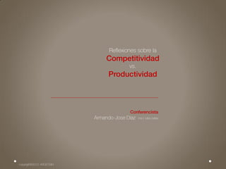 competitividad vs productividad el paradigma