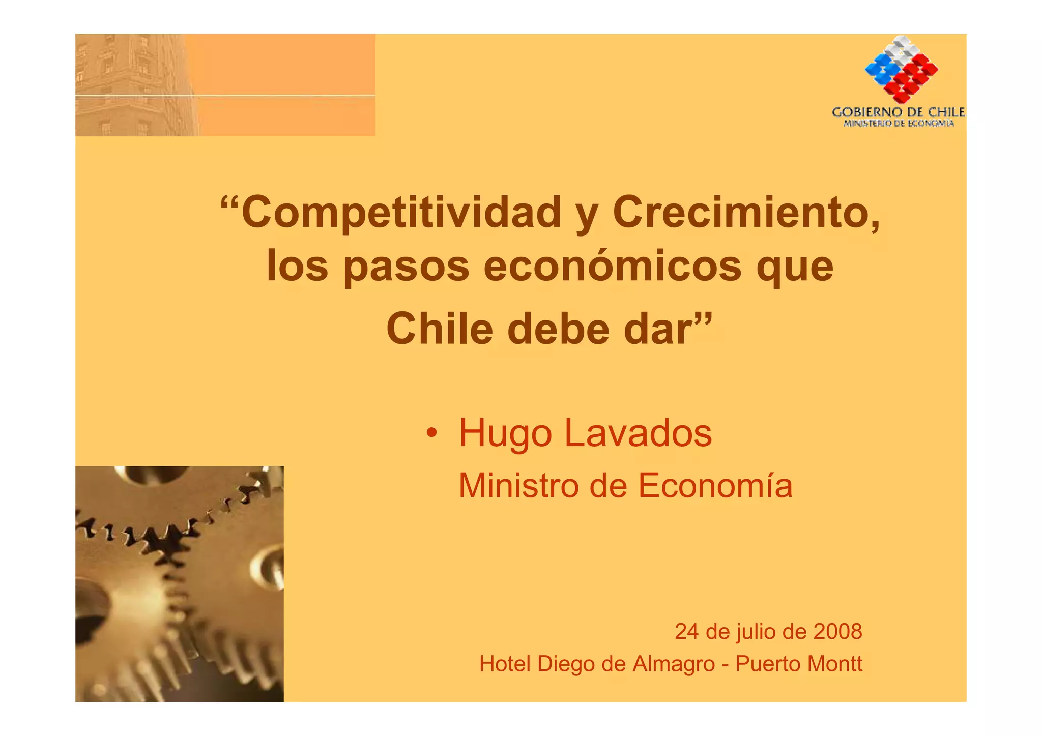 Competitividad Y Crecimiento Pasos Que Chile Debe Dar