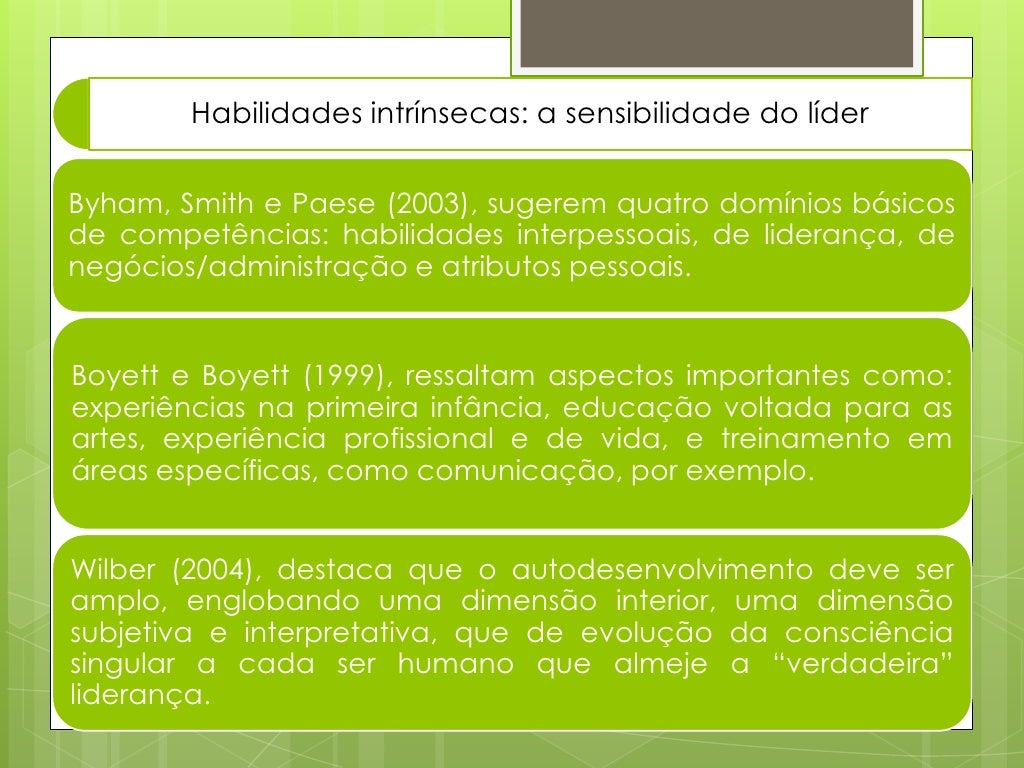 Considerando As Competências Necessárias A Um Líder Colaborativo