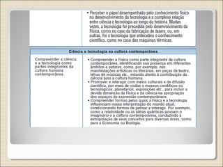 Competências e habildades