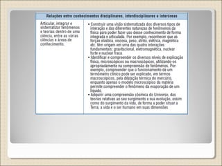 Competências e habildades