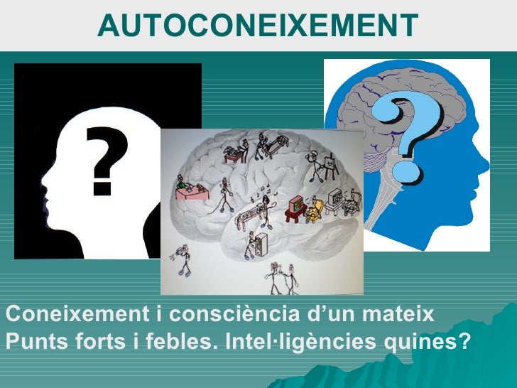 Resultat d'imatges de competències autoconeixement