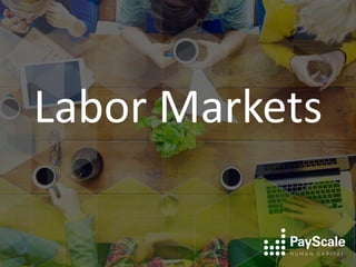 Labor Markets
 
