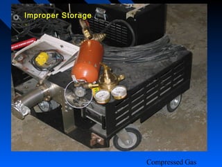 Improper Storage




                   Compressed Gas
 