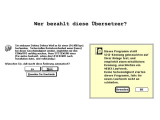 Wer bezahlt diese Übersetzer? 