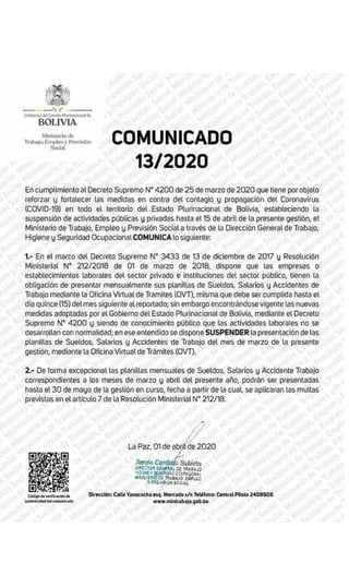 Compilado covid 19 bolivia