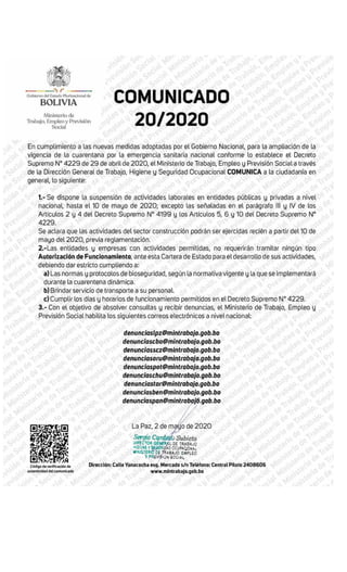 Compilado covid 19 bolivia