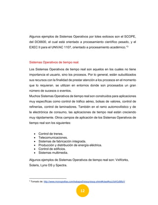 Compilado sistemas operativos | PDF