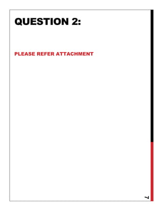 7
QUESTION 2:
PLEASE REFER ATTACHMENT
 