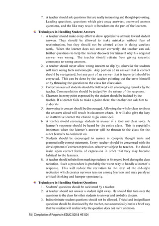 Supervision of Student Teaching (EDUC-828-HE-824)pdf | PDF