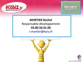 MORTIER Rachel Responsable développement 03.80.56.01.06 [email_address] 