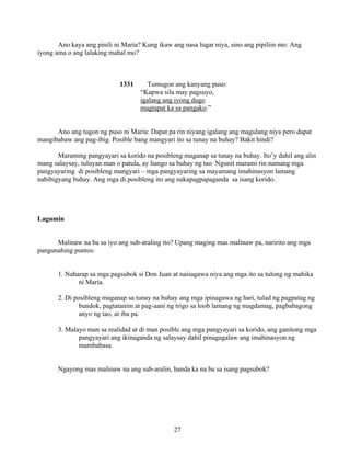 Grade 7 (Alternative) Filipino I - Learning Module for EASE