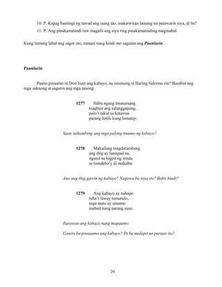 Grade 7 (Alternative) Filipino I - Learning Module for EASE