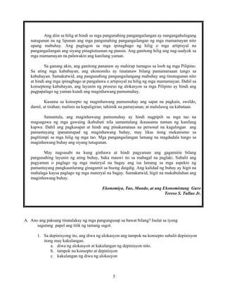 Grade 7 (Alternative) Filipino I - Learning Module for EASE