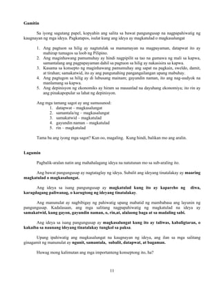 Grade 7 (Alternative) Filipino I - Learning Module for EASE