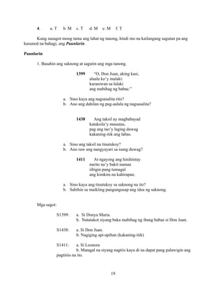 Grade 7 (Alternative) Filipino I - Learning Module for EASE