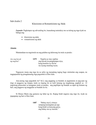 Grade 7 (Alternative) Filipino I - Learning Module for EASE