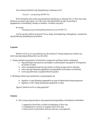 Grade 7 (Alternative) Filipino I - Learning Module for EASE