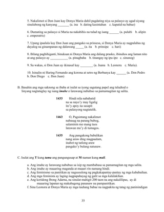 Grade 7 (Alternative) Filipino I - Learning Module for EASE