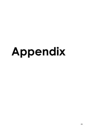 65
Appendix
 