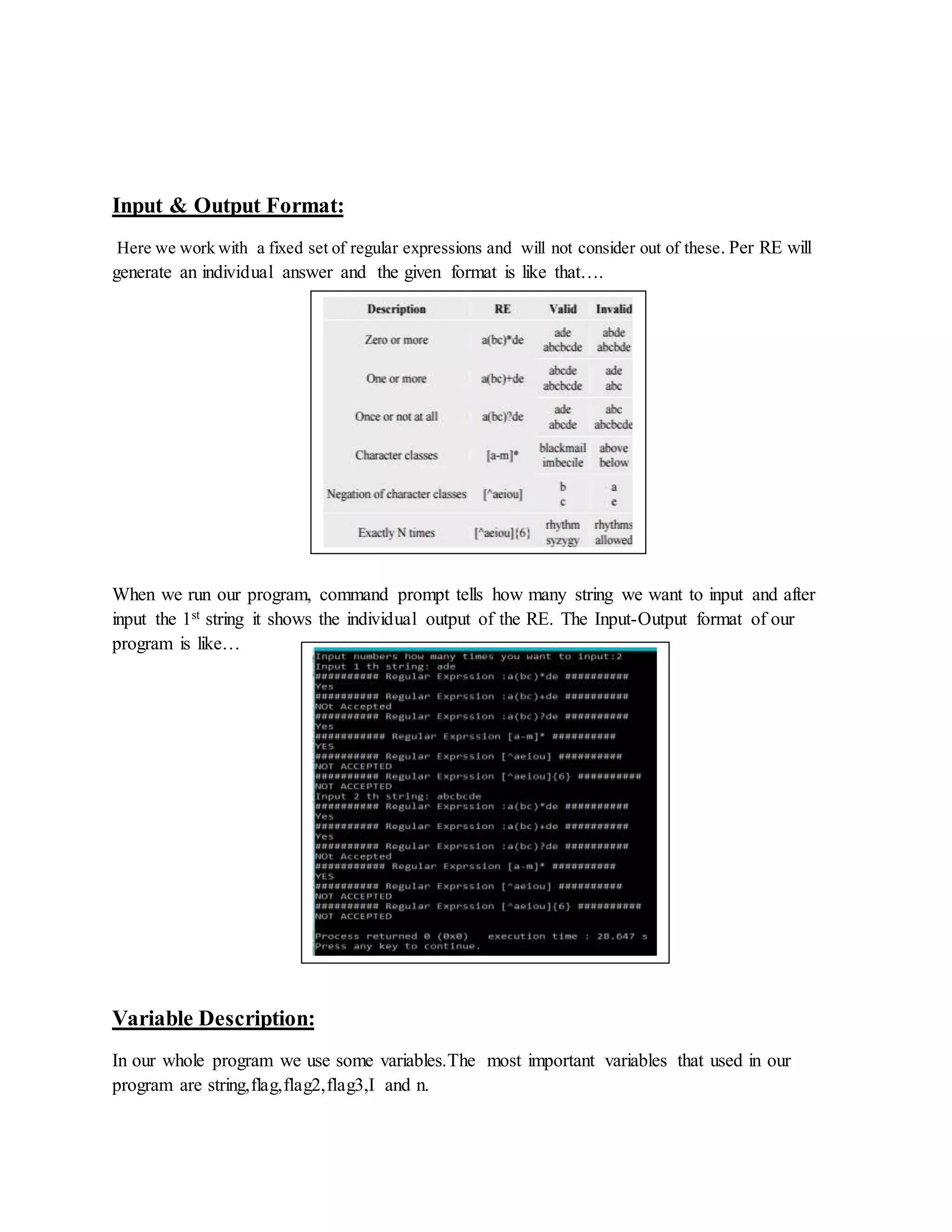 Compiler lab final report writing | PDF