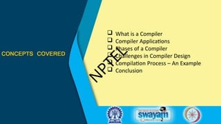 Comprehensive Overview of Compiler Design: Concepts, Phases, and ...