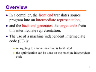 Compiler chapter six .ppt course material | PPT