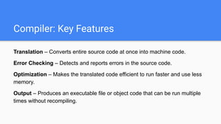 machine code optimization improving executable object... Compiler Construction_Lec1 Islamabad.pdf