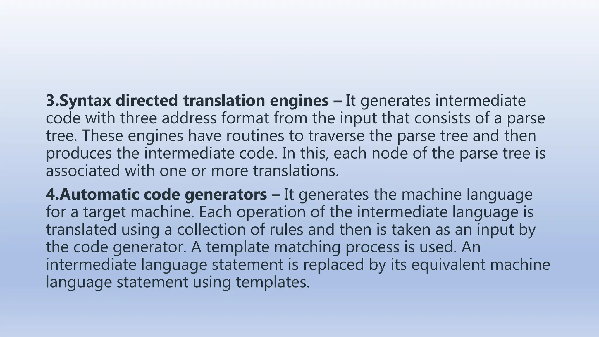 compiler construction tool in computer science . | PPT