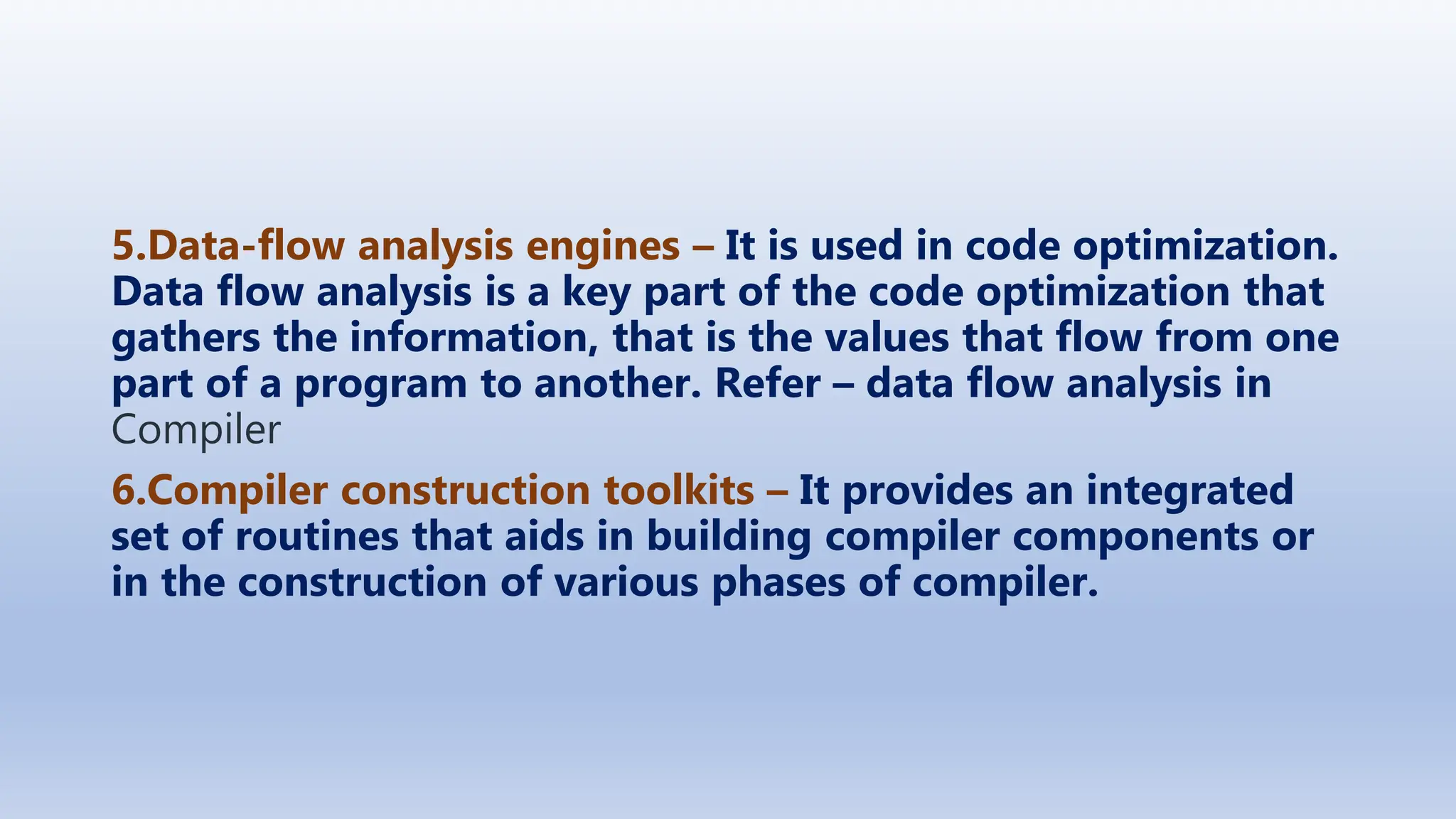 compiler construction tool in computer science . | PPT