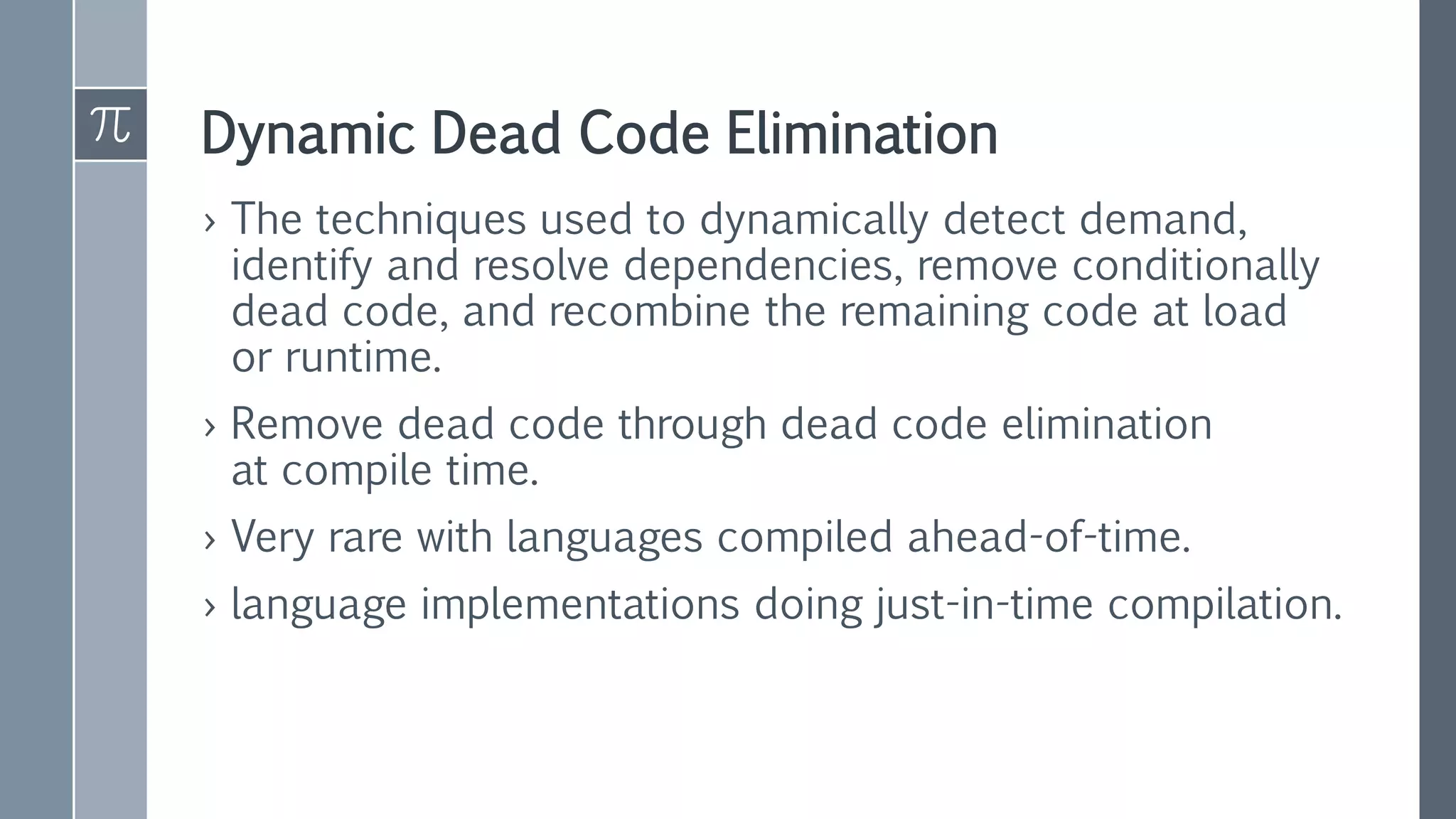 Dead Code Elimination | PPTX