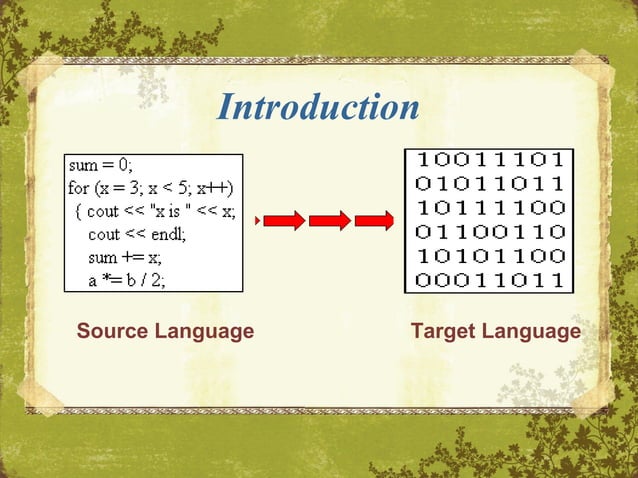 Compiler Design Basics | PPT | Programming Languages | Computing