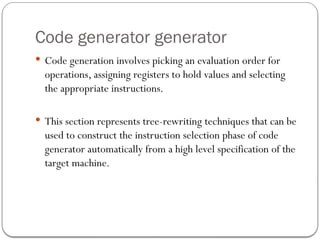 Compiler Design_Code generation techniques.pptx