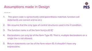 Semantic Analysis of a C Program | PDF