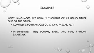 Compiler Design Introduction | PPT
