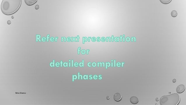 Software Productivity Tools In Compiler Design Software Productivity Tools In Compiler Design
