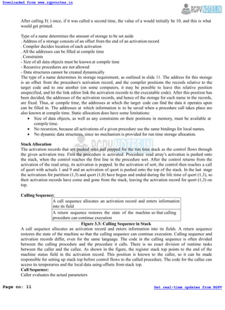Compiler Design Notes for rgpv 6tth sem students | PPTX