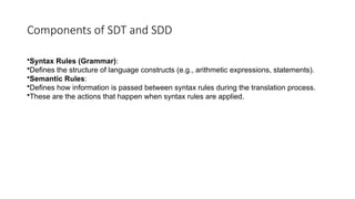 Principles of Compiler Design and Implementation | PPT