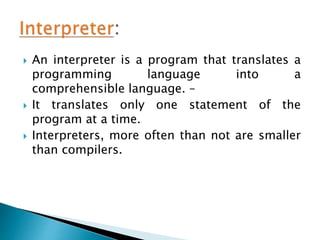 Compiler design slide share | PPT