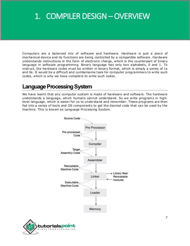 compiler design tutorials compiler design tutorials