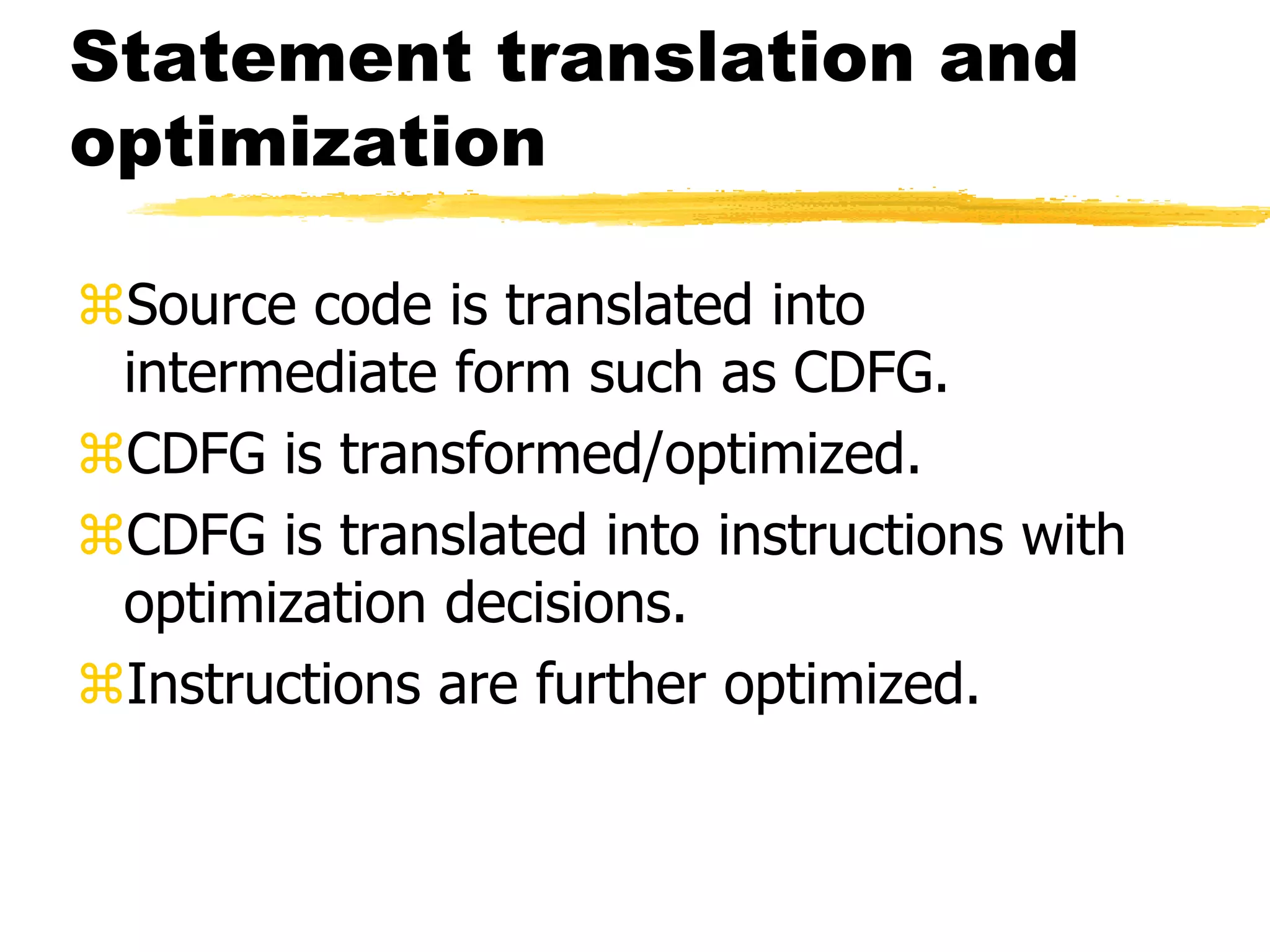 Compiler optimization | PPT