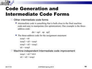 Phases of compiler | PPT