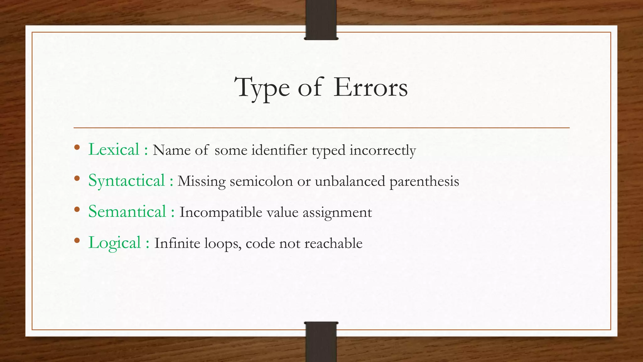 Compiler vs interpreter | PPTX | Programming Languages | Computing
