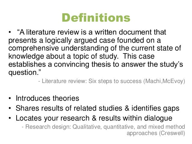 Medical literature review example image