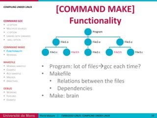Compiling Under Linux | PPTX